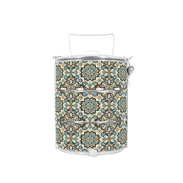 BDARI Tiffin Carrier - Abstract Ornament