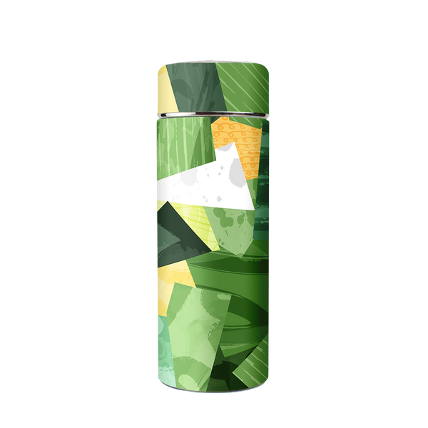 BDARI Flask - Eco Green Collage