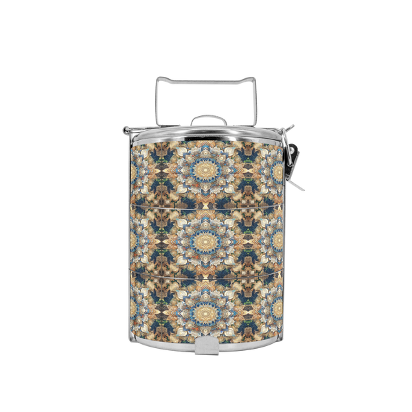 BDARI Tiffin Carrier - Glory Blue Mandala