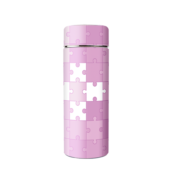 BDARI Flask - Pink Jigsaw